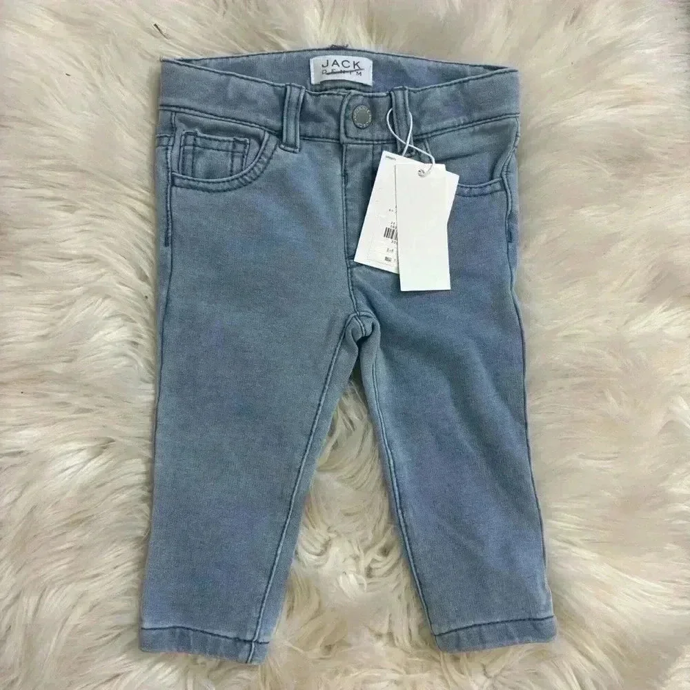 NWT Jack denim by Janie and Jack BABY STRETCH KNIT JEAN multiple sizes